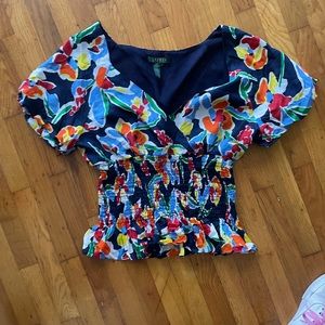 Ralph Lauren Floral Blouse